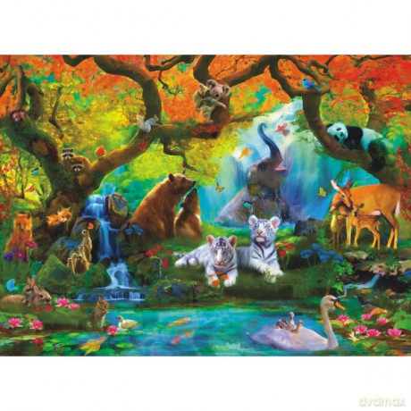 RAVENSBURGER 500 El. Niezwykłe Spotkanie [PUZZLE]