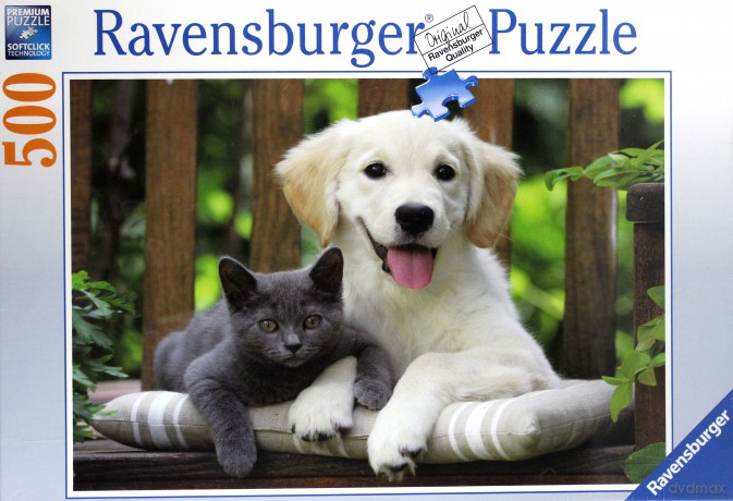 RAVENSBURGER 500 el. Przyjazne Przeciwieństwa [PUZZLE]