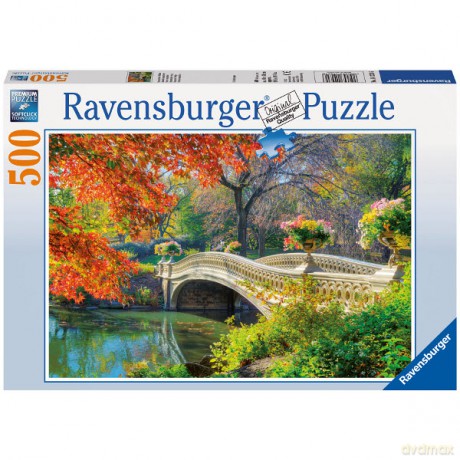 RAVENSBURGER 500 el. Romantyczny Most [PUZZLE]