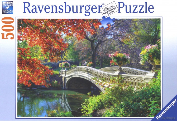 RAVENSBURGER 500 el. Romantyczny Most [PUZZLE]