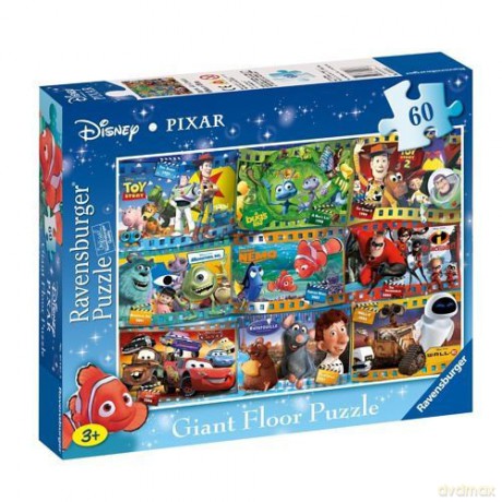 RAVENSBURGER 60 El. Podł. Najsłynniejsze Filmy [PUZZLE]