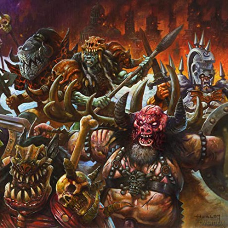 Gwar: New Dark Ages (Black/Gold Marble) [Winyl]