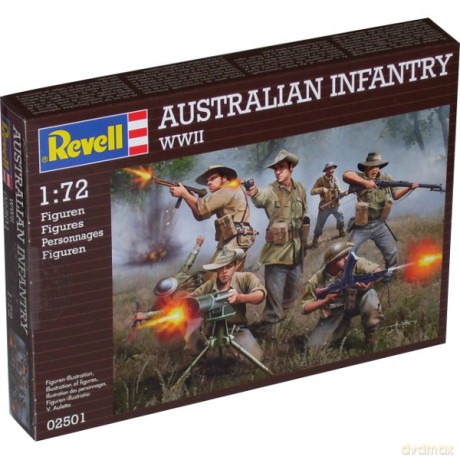 Revell Australian Infantry Wwii [ZABAWKA]