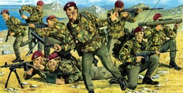Revell British Paratroopers Falkland War [ZABAWKA]