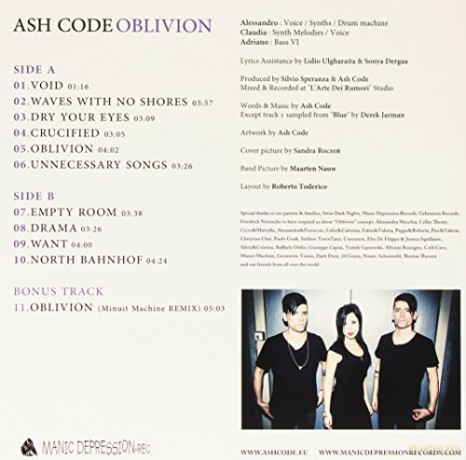 Ash Code: Oblivion [Winyl]