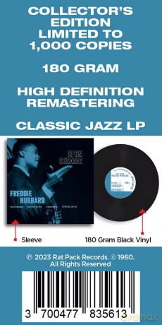 Freddie Hubbard: Open Sesame -Reissue- [Winyl]