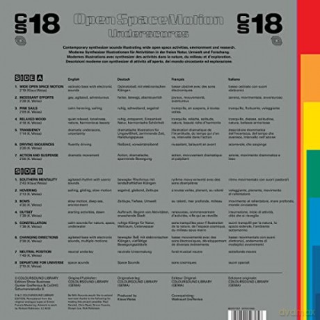 Klaus Weiss: Open Space Motion/Underscore/Colorsound [Winyl]