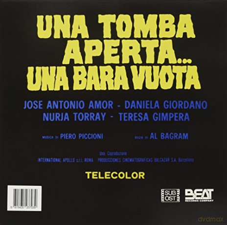 Piccioni Piero: Ost: Una Tomba Aperta... Una B [Winyl]