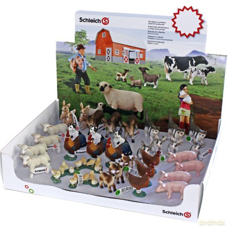 Schleich Display Farma 36 Szt [FIGURKA]