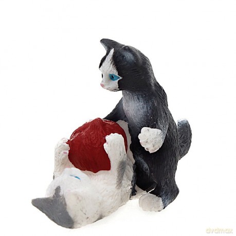 Schleich Kocięta Z Kłębkiem Wełny [FIGURKA]