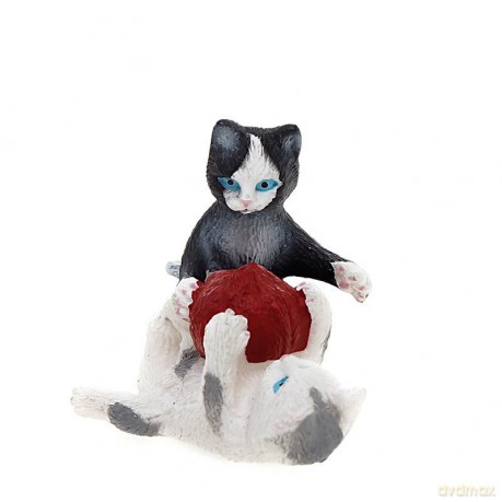 Schleich Kocięta Z Kłębkiem Wełny [FIGURKA]