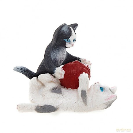 Schleich Kocięta Z Kłębkiem Wełny [FIGURKA]