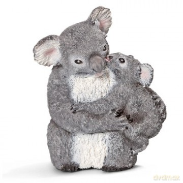 Schleich Miś Koala Z Młodym [FIGURKA]