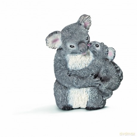 Schleich Miś Koala Z Młodym [FIGURKA]