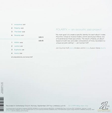 Gunnar/JorminAnders/KleiveAudun HoffJan: Polarity-An Acoustic Jazz Project [Winyl]