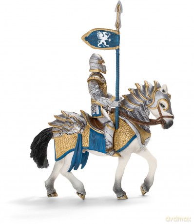 Schleich Rycerz Gryfa Z Lancą Na Koniu [FIGURKA]
