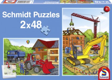 Schmidt 2x48 El. Plac Budowy [PUZZLE]
