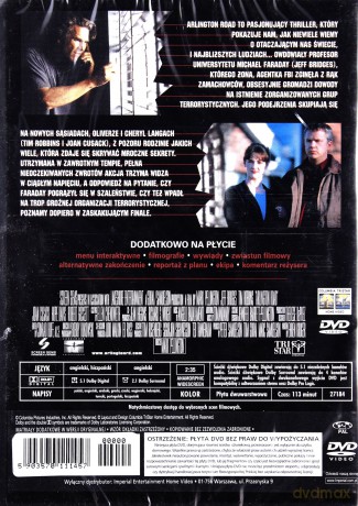 Arlington Road [DVD]