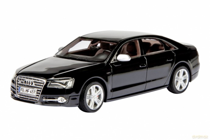 Schuco Audi S8 (brillantblack) [ZABAWKA]