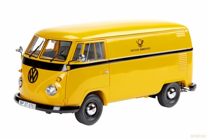 Schuco Volkswagen T1 Box Van Deutsche [ZABAWKA]
