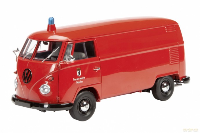 Schuco Volkswagen T1 Box Van Feuerwehr [ZABAWKA]