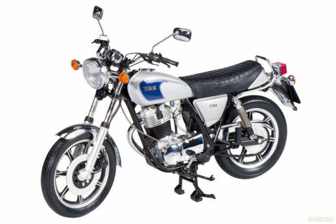 Schuco Yamaha Sr 500 (bluesilver) [ZABAWKA]