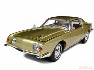 Signature 1963 Studebaker Avanti (gold) [ZABAWKA]