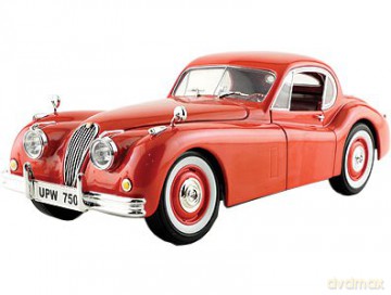 Signature Jaguar Xk120 1949 (red) [ZABAWKA]