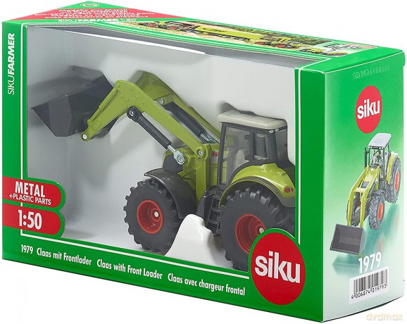 Siku Farmer Traktor Claas Z Ładowarką [ZABAWKA]