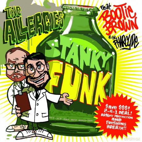 The Allergies: Stanky Funk [Winyl]
