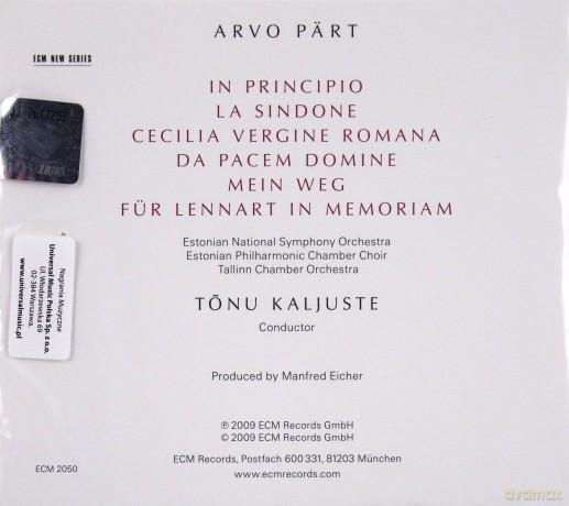 Part Arvo: In Principio [CD]