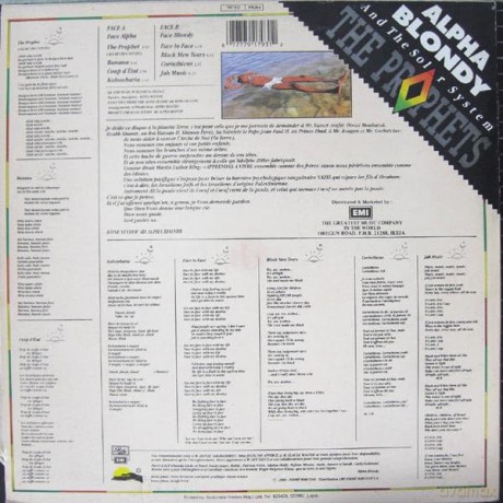 Alpha Blondy: The Prophets [Winyl]