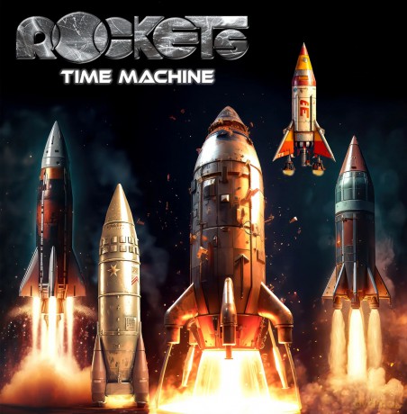 Rockets: Time Machine - Black / Gatefold Sleeve 1.000 Numbered Copies (Limited) [Winyl]