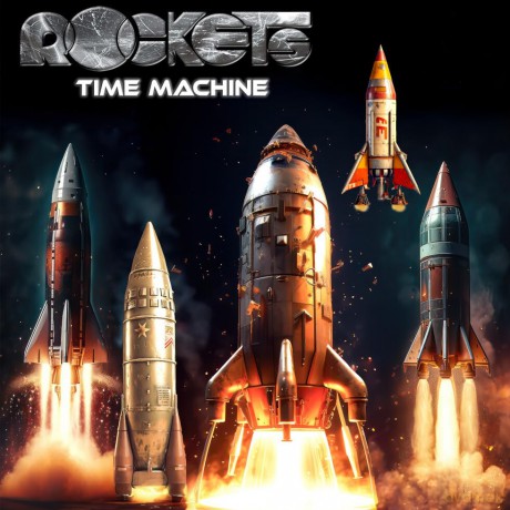 Rockets: Time Machine - Blu / Gatefold Sleeve 500 Numbered Copies (Limited) [Winyl]