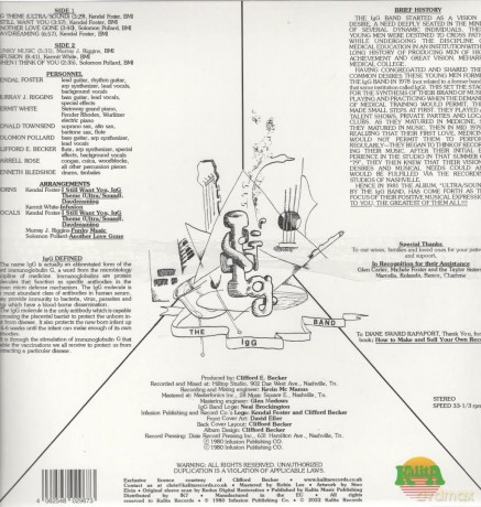 The Igg Band: Ultra/Sound/Embargo 18.03 [Winyl]