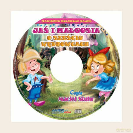 Magiczna Kolekcja Bajek 10: Jaś i Małgosia, O sześciu wędrowcach [KSIĄŻKA]+[CD]