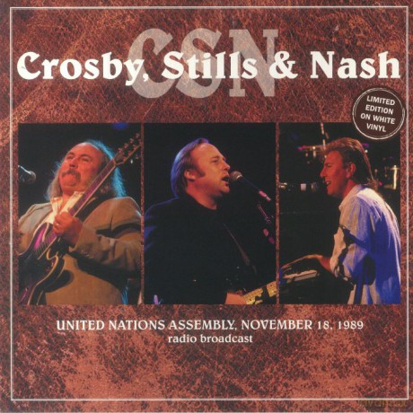 Crosby Stills & Nash: United Nations Assembly, November 18, 1989 (White) [Winyl]