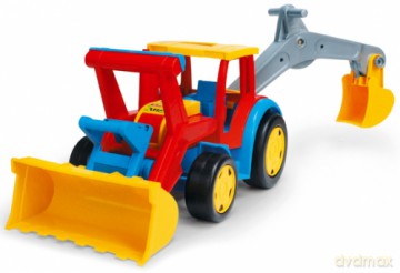 Auto plastikowe 100cm Wader 66500 koparka/ładowarka [ZABAWKA]