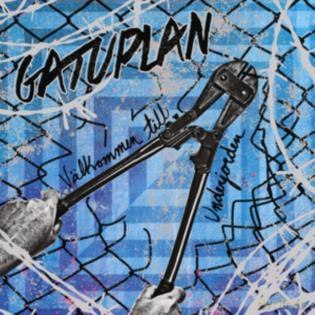 Gatuplan: Valkommen Till Underjorden - Black/Blue Splatter [Winyl]