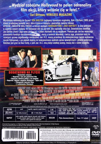 Wydział zabójstw Hollywood [DVD]