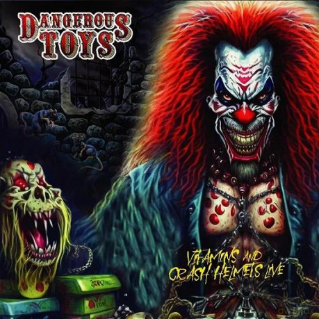 Dangerous Toys: Vitamins And Crash Helmets Live (2lp-Orange) [Winyl]