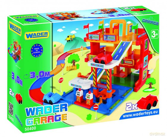 Garaż parking Wader 50400 mega park z droga [ZABAWKA]