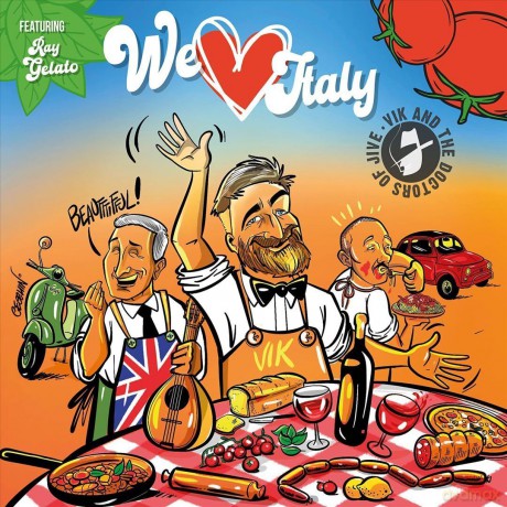 Vik And The Doctors Of Jive: We Love Italy [Winyl]