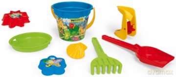 Komplet do piasku plastikowy 8el Wader 75037 siatka [ZABAWKA]