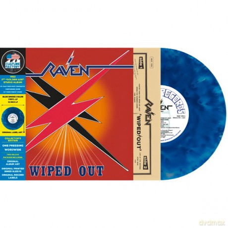 Raven: Wiped Out - Orange & Blue Smoke [Winyl]