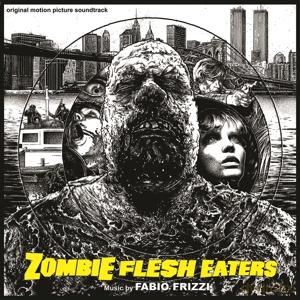Fabio Frizzi: Zombie Flesh Eaters (White + Green Stripe) - Artwork By Ale [Winyl]