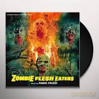 Fabio Frizzi: Zombie Flesh Eaters (White + Green Stripe) - Artwork By Grah [Winyl]