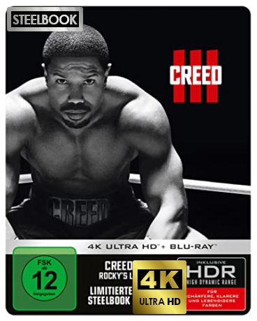 Creed III (steelbook) [Blu-Ray 4K]+[Blu-Ray]