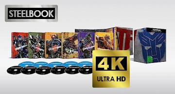 Transformers 1-5 & Bumblebee (steelbook) [6xBlu-Ray 4K]+[6xBlu-Ray]