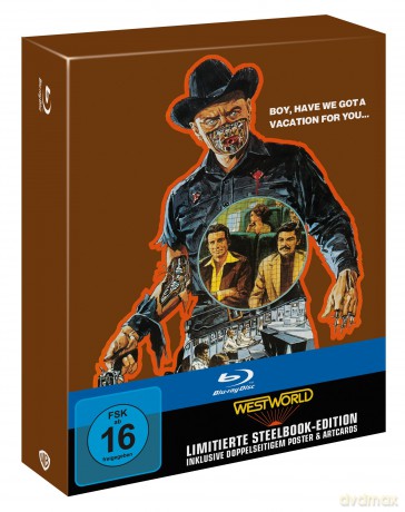 Westworld (Świat Dzikiego Zachodu) (steelbook) [Blu-Ray]